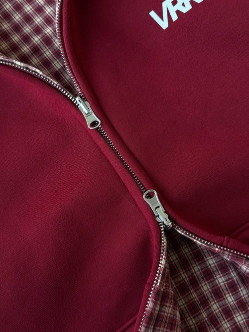 Reversible Red Hoodie